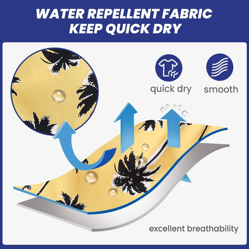 Mens Swim Trunks 5" with Mesh Lining Quick Dry Bathing Suits for Men Swim Shorts Swimwear
