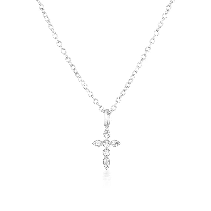 925 Sterling Silver Korean Fashion INS Evil Eye Diamond Pendant Necklace for Women Girls Gifts Party Fine Jewelry Collares