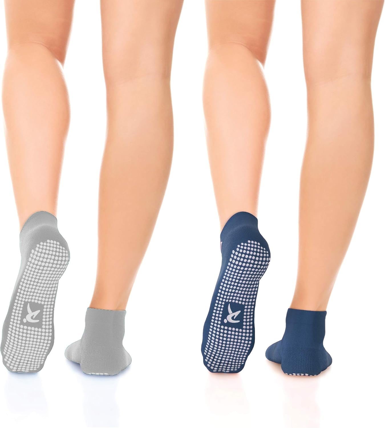 Grip Socks for Women & Men - Sticky anti Slip Non Skid - Perfect for Yoga, Pilates, Barre, Hospital, Labor