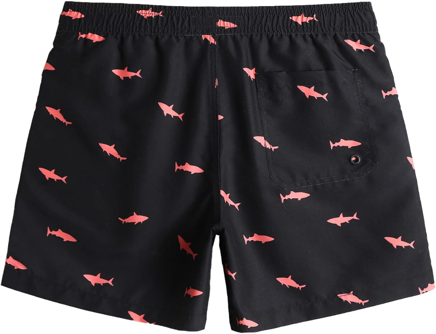 Mens Swim Trunks 5" with Mesh Lining Quick Dry Bathing Suits for Men Swim Shorts Swimwear