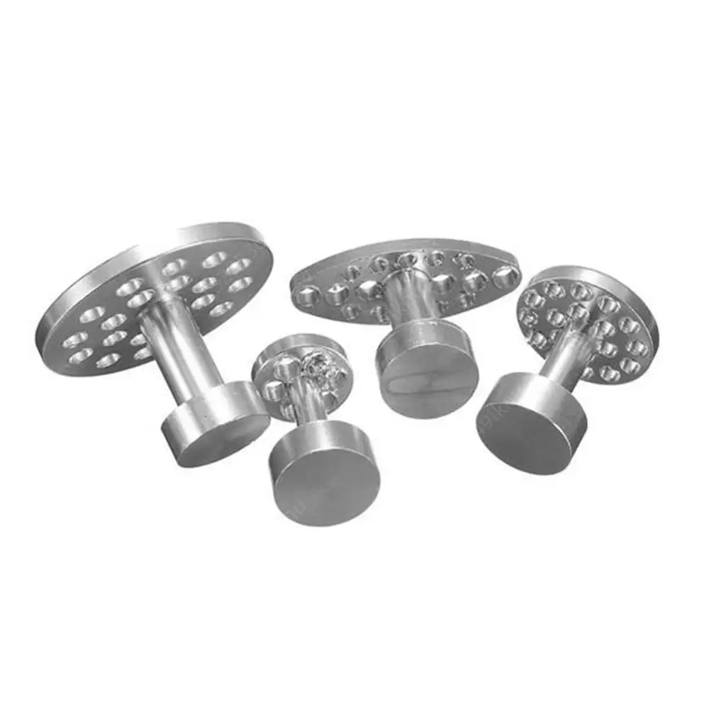 5-1Sets Car Body Paintless Dent Hail Buckle Aluminum Alloy Glue Puller Tabs Remover Automobile Repair Tools for SUV 4X4 Truck