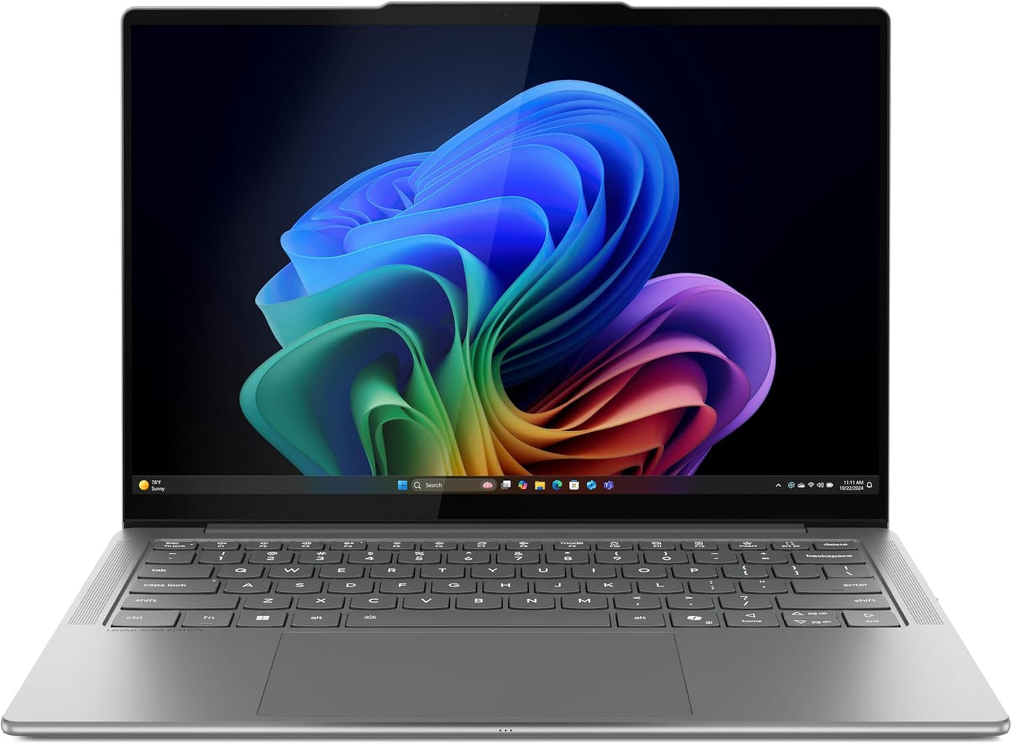 Slim 7I Aura Edition - 2025 - Copilot+ PC - Core Ultra 7 Processor 256V - 14" WUXGA OLED Display - 16 GB Memory - 1 TB Storage - Luna Grey