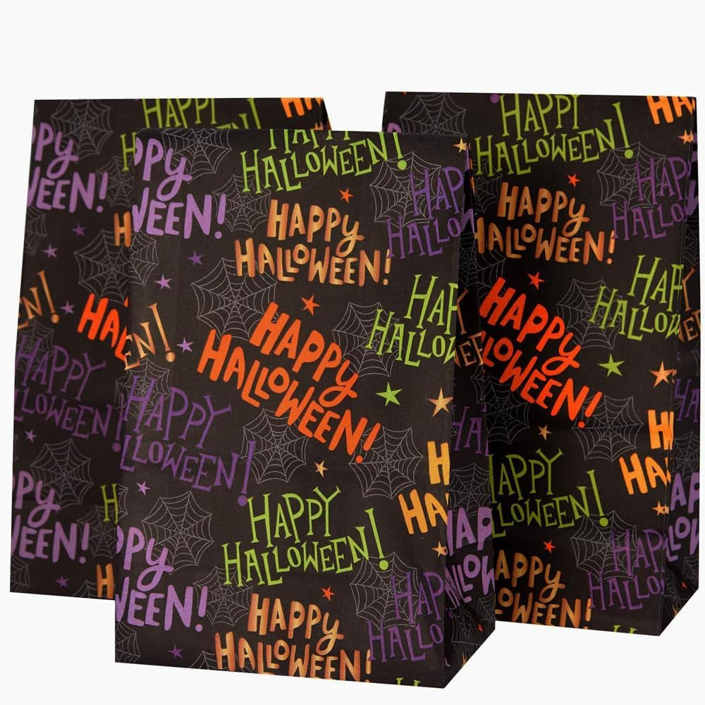 Pack of 30 Halloween Treat Bags for Kids Party Favor Bags Goodie Bags