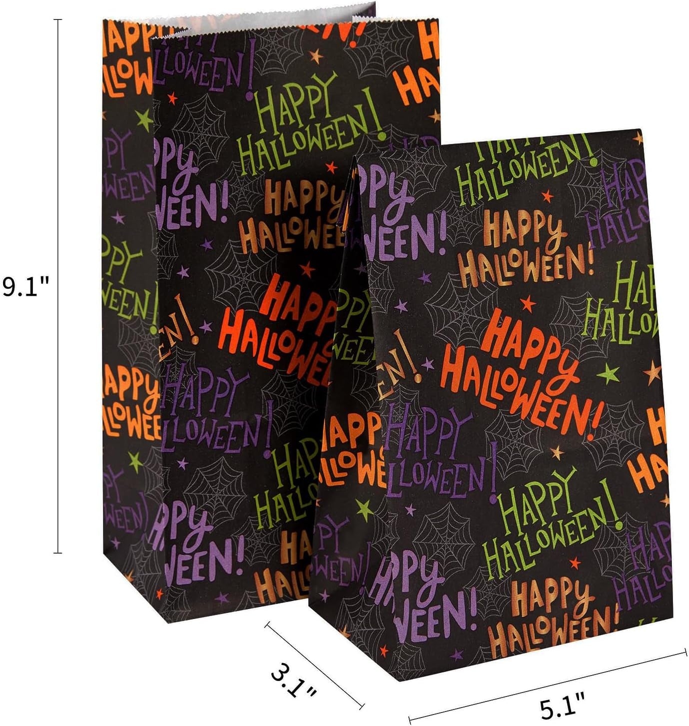 Pack of 30 Halloween Treat Bags for Kids Party Favor Bags Goodie Bags