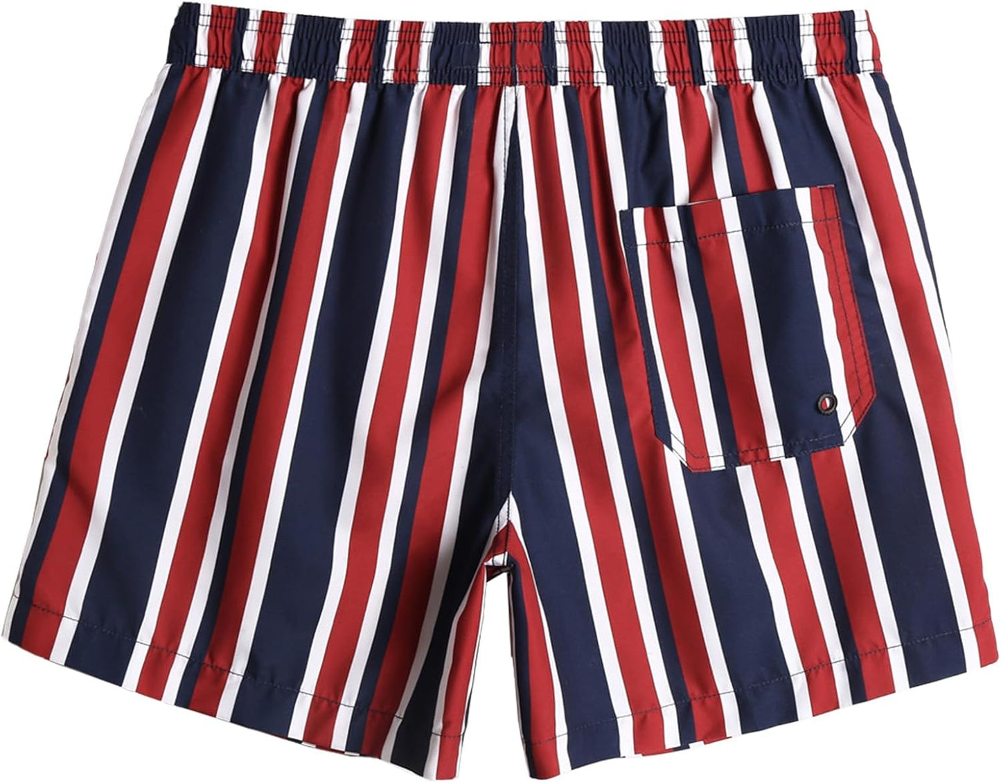 Mens Swim Trunks 5" with Mesh Lining Quick Dry Bathing Suits for Men Swim Shorts Swimwear