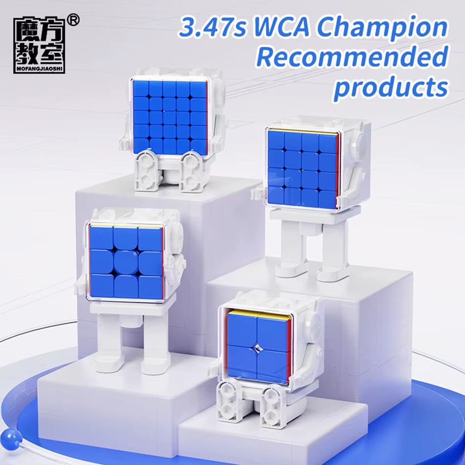 Moyu Meilong Magic Cube Robot 2X2 3X3 4X4 5X5 Magnetic and No-Magnetic Version Professional Puzzle Toys for Children Cubo Magico