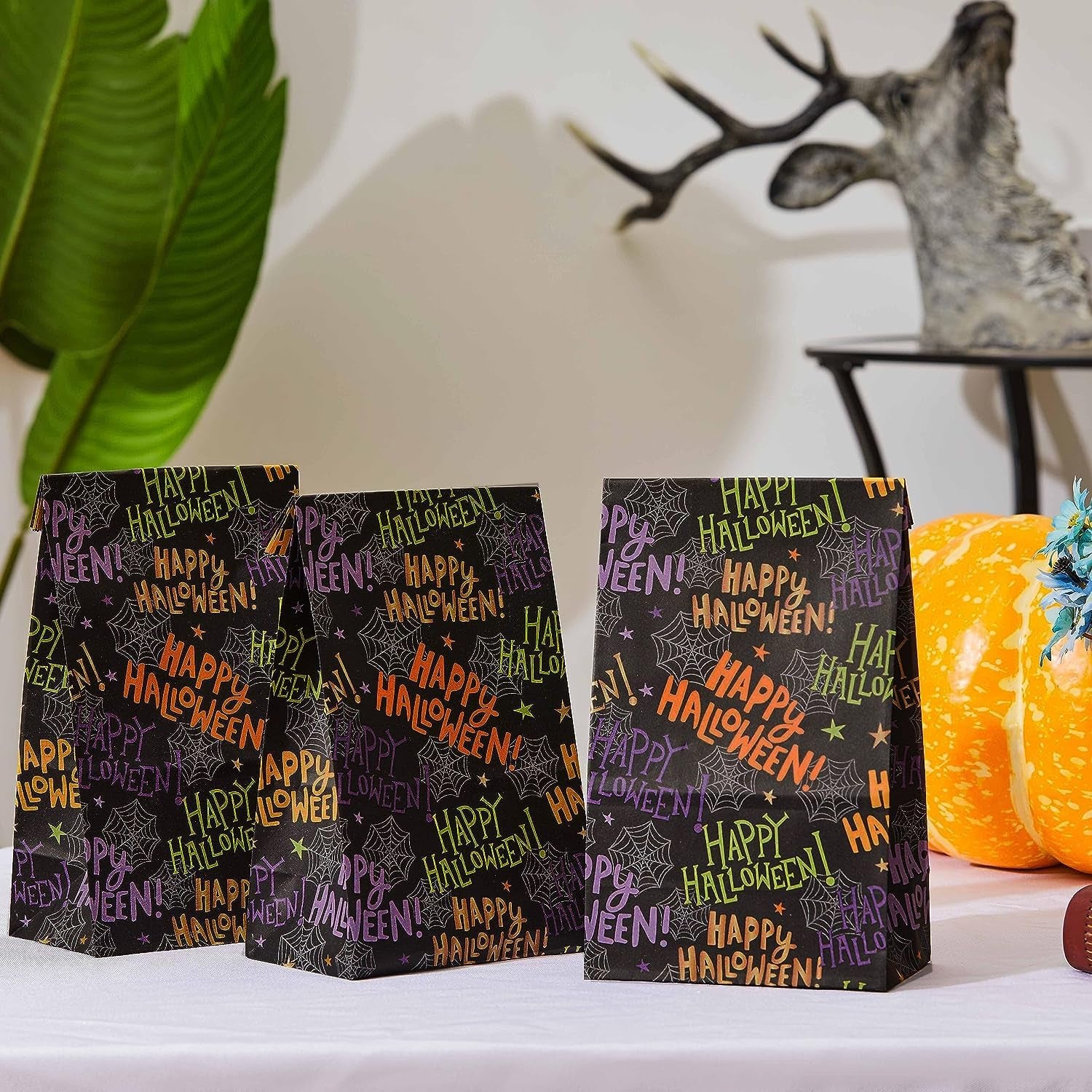 Pack of 30 Halloween Treat Bags for Kids Party Favor Bags Goodie Bags