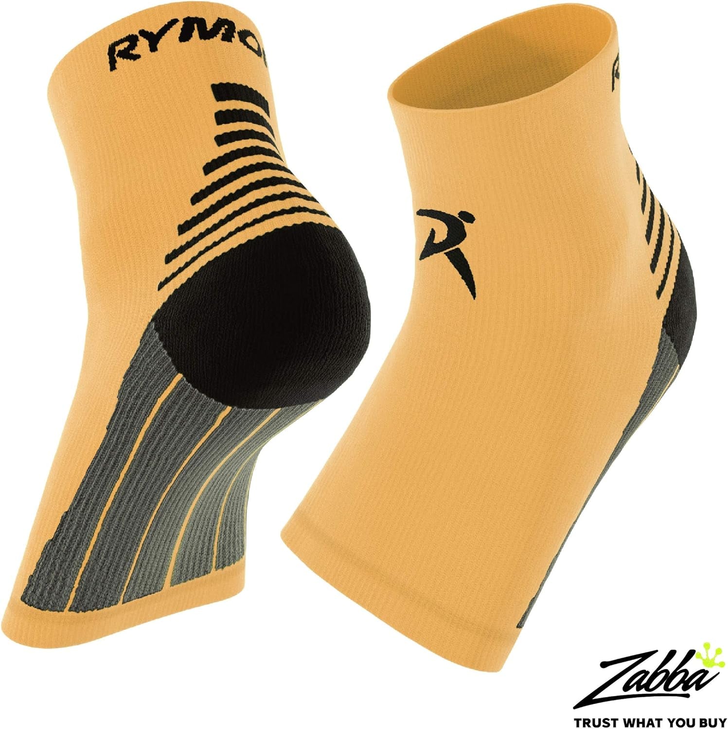 Ankle Compression Sleeve for Men Women - Foot Sleeve with Arch Support - Plantar Fasciitis Socks for Circulation Foot Pain Socks