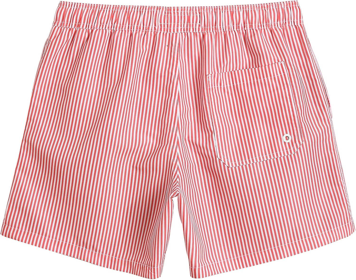 Mens Swim Trunks 5" with Mesh Lining Quick Dry Bathing Suits for Men Swim Shorts Swimwear