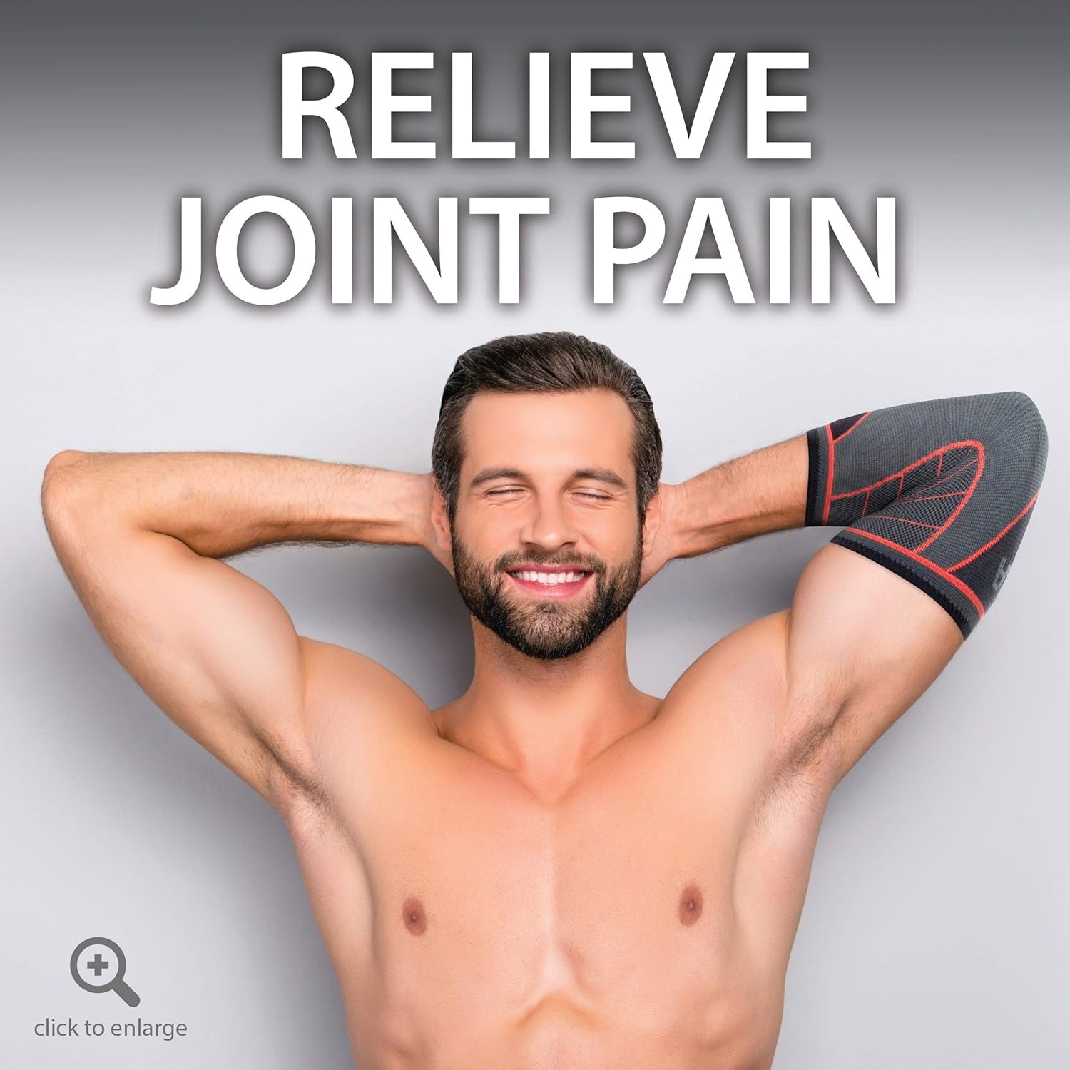 Elbow Support Sleeve for Men and Women (Single Sleeve) (Extra Small) [XS] - Support for Tennis Elbow, Tendonitis, Joint Pain Relief, Arthritis, Etc